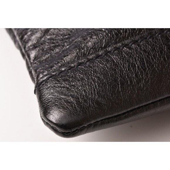 Balenciaga Clutch Bag Shoulder Pouch CLIP ARENA Black - Picture 5 of 8